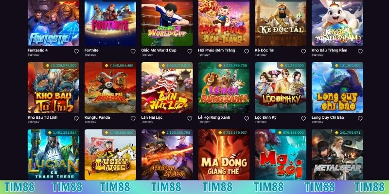 Chế đồ chơi thử luôn được tích hợp trên giao diện