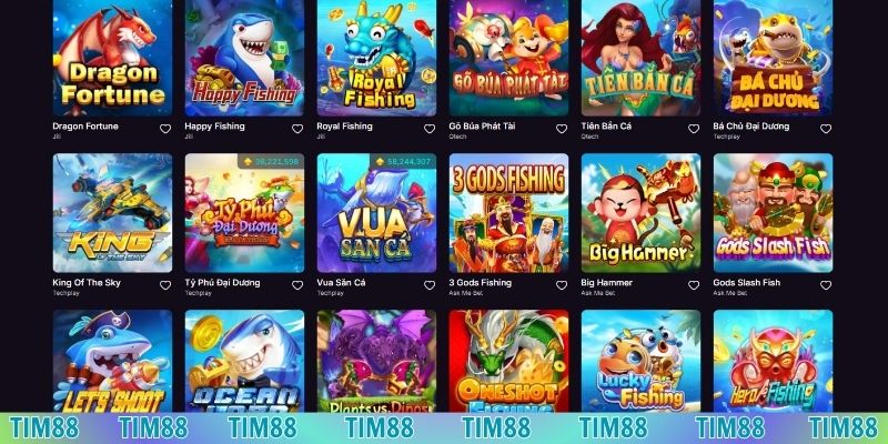 Chơi game bắn cá được phát hành từ đối tác uy tín