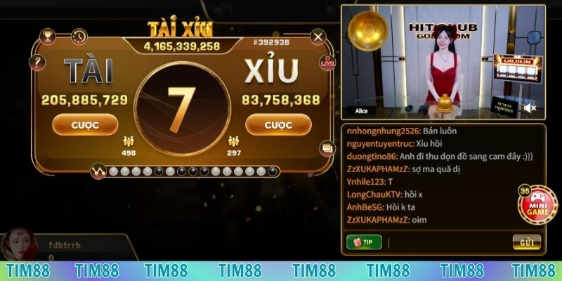 Tìm hiểu các cửa cược của game Tài Xỉu Tim88